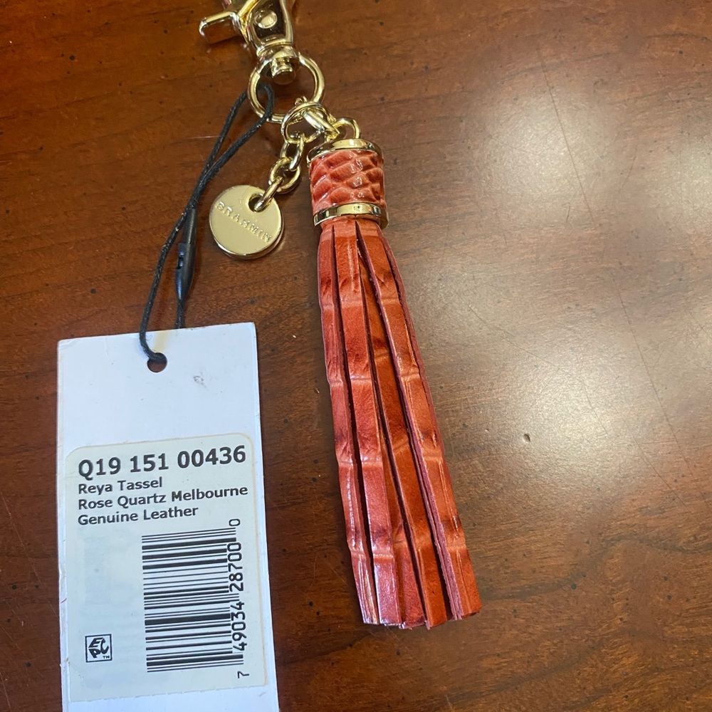🆕🔥BRAHMIN🔥Reya Tassel in Rose Quartz - NWT - Picture 2 of 5